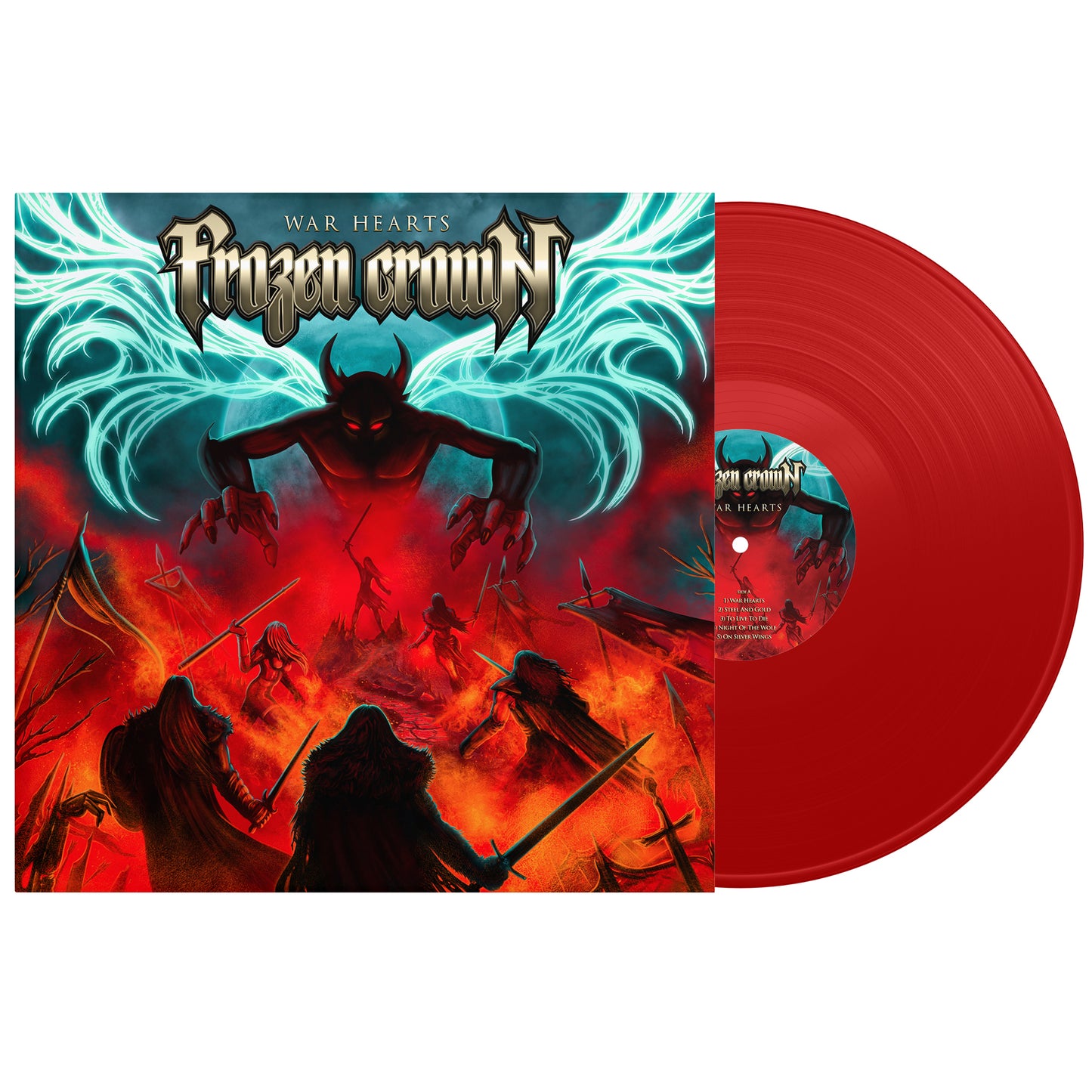 "War Hearts" Translucent Red Vinyl (signed)