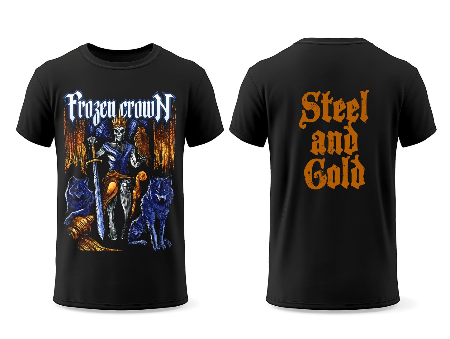 "Steel And Gold" T-Shirt