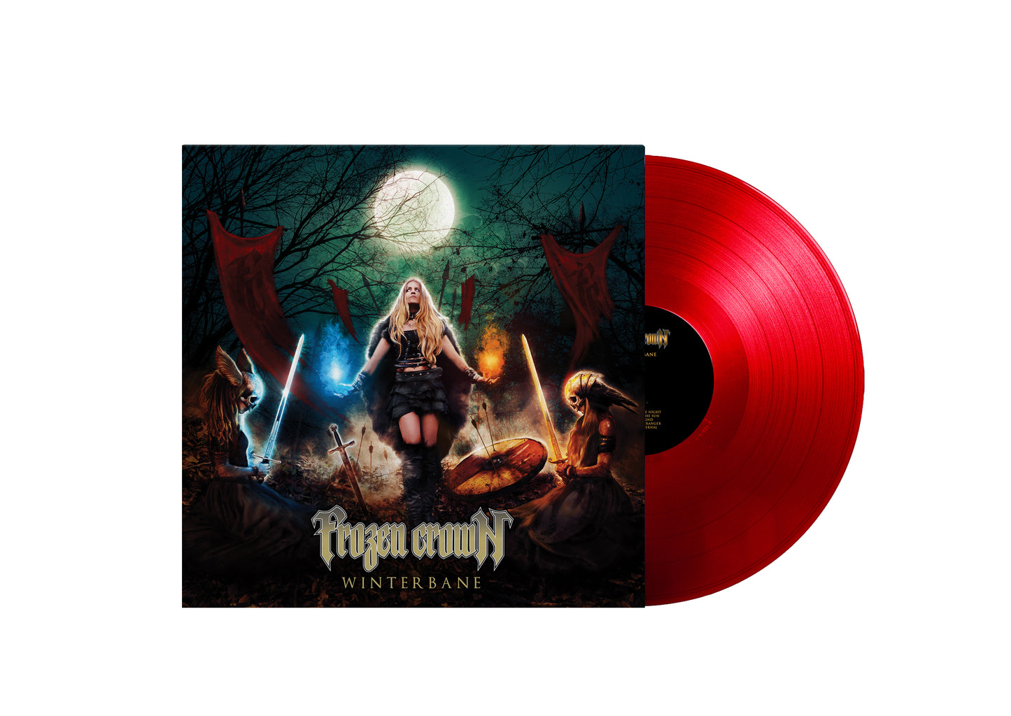 4th reprint "Winterbane" Vinyl (limited & signed) translucent red