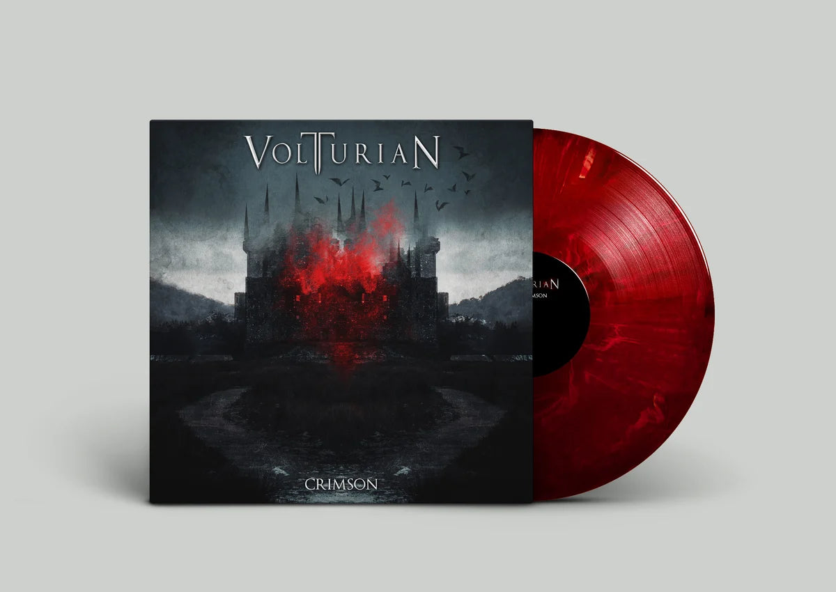 VOLTURIAN "Crimson" LIMITED marbled red vinyl