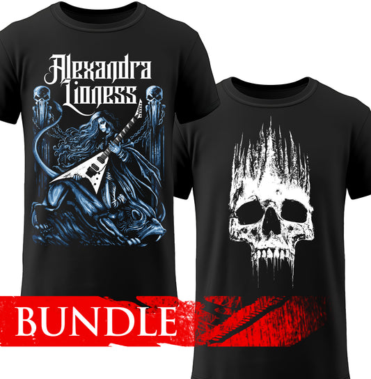 DOUBLE TEE bundle: "Frozen Lioness" (Pre-Order)