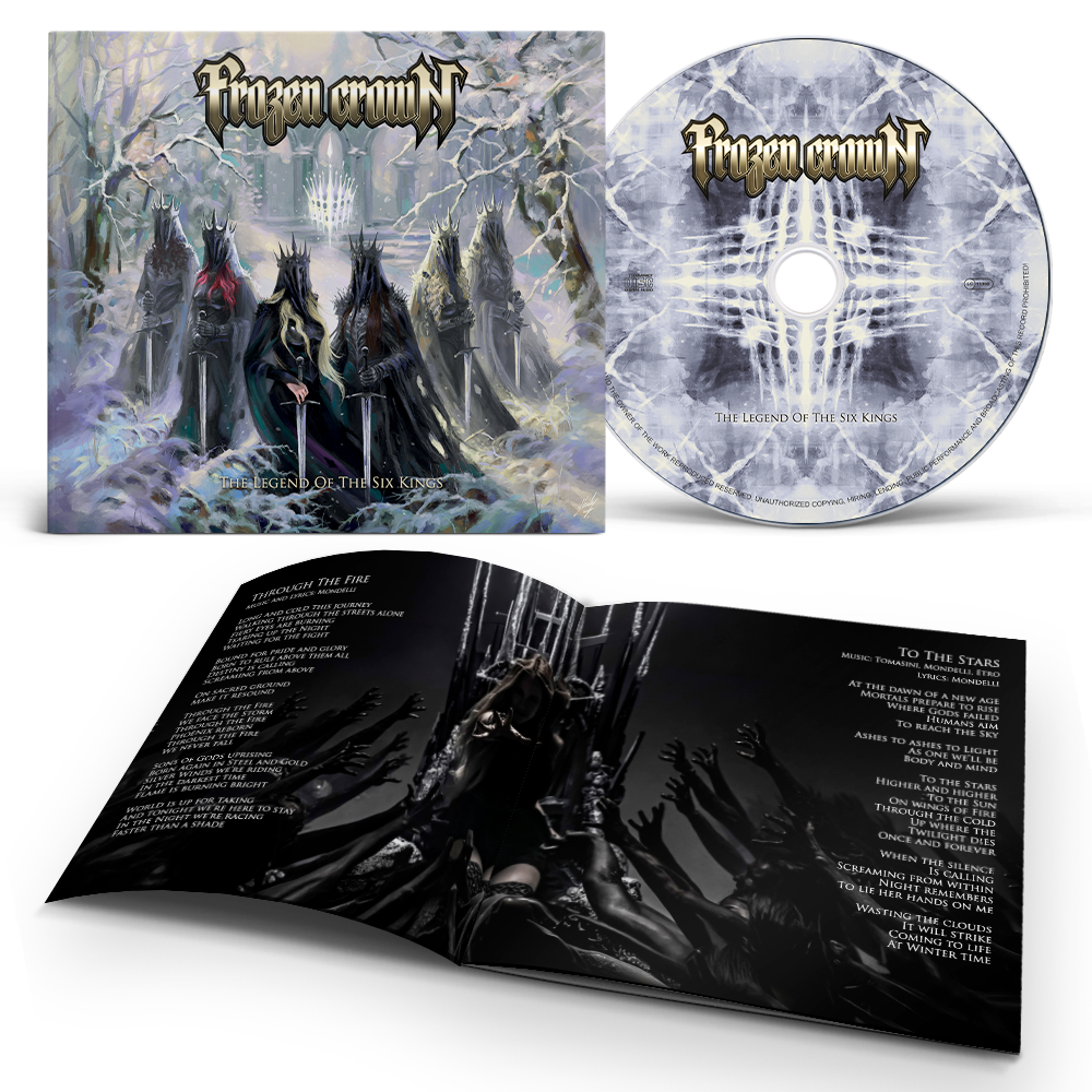 SIGNED "The Legend Of The Six Kings" Digipak CD (PRE-ORDER)
