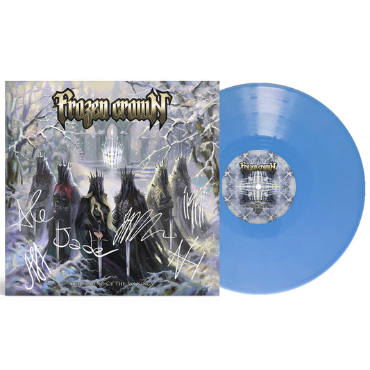 EXCLUSIVE NA tour SIGNED "The Legend Of The Six Kings" Marbled Vinyl (BABY BLUE)