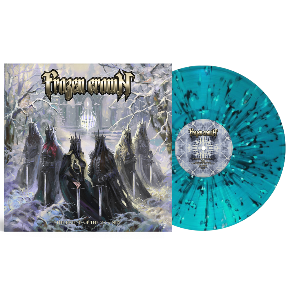 LIMITED & SIGNED "The Legend Of The Six Kings" Splatter Vinyl (translucent, turquoise) PRE-ORDER
