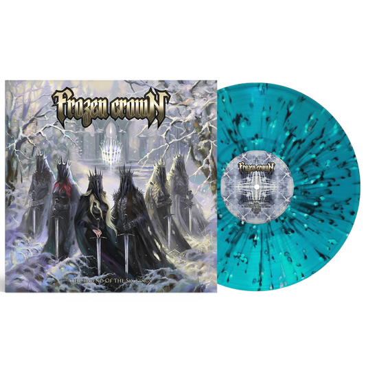 LIMITED & SIGNED "The Legend Of The Six Kings" Splatter Vinyl (translucent, turquoise) PRE-ORDER