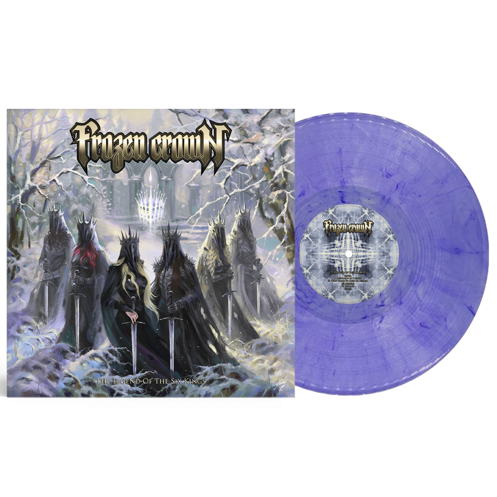 LIMITED & SIGNED "The Legend Of The Six Kings" Marbled Vinyl (translucent, old purple)