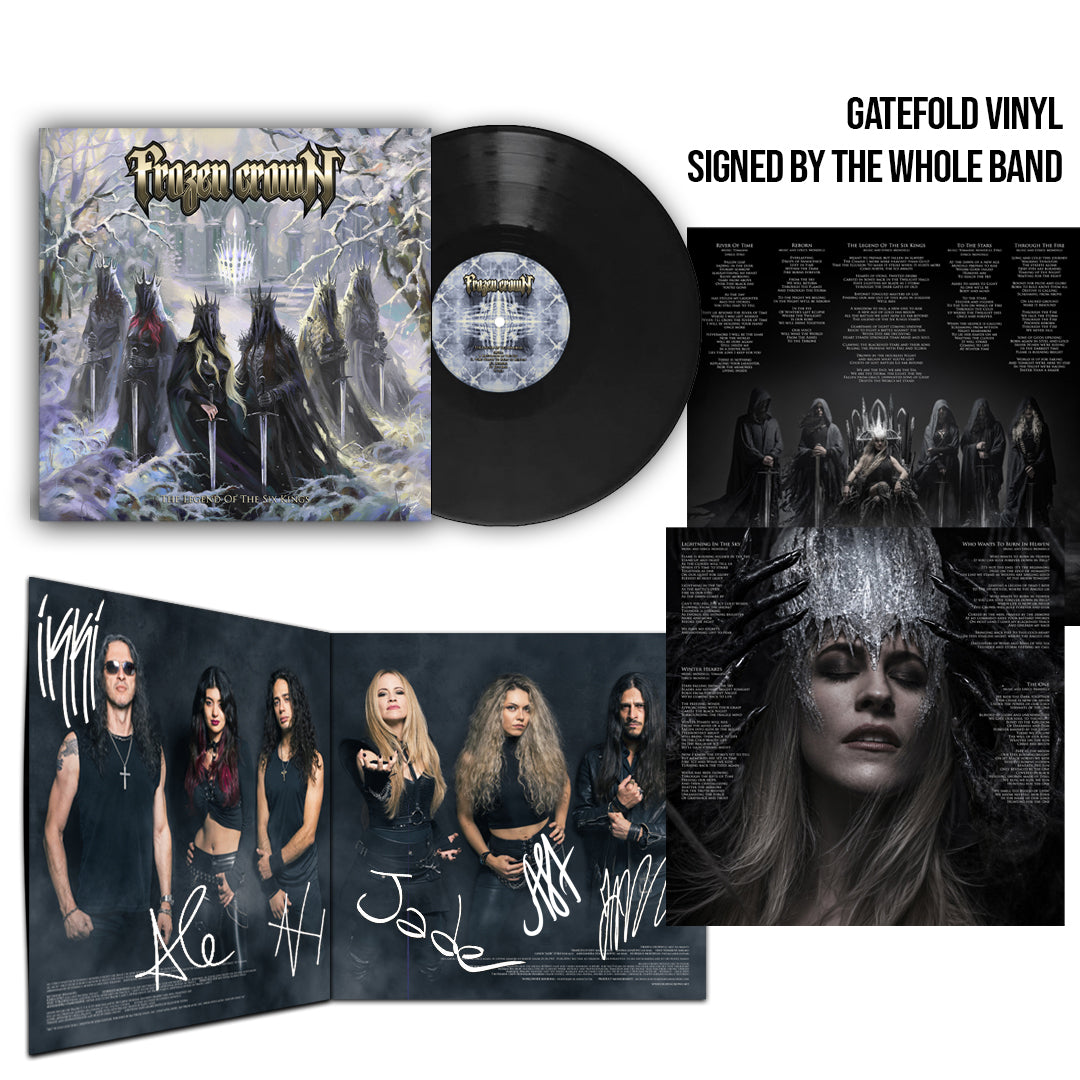 SIGNED "The Legend Of The Six Kings" Vinyl (BLACK)